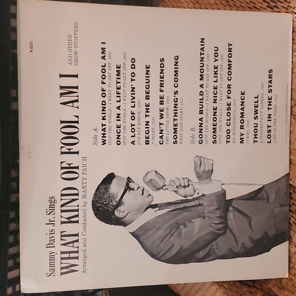 Sammy Davis Jr - What Kind of Fool am I - Reprise R-6051 - Picture 2 of 3